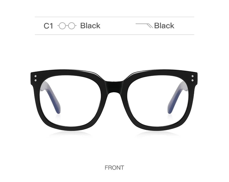 Kai Unisex Square Frame Anti-Blue Light Glasses