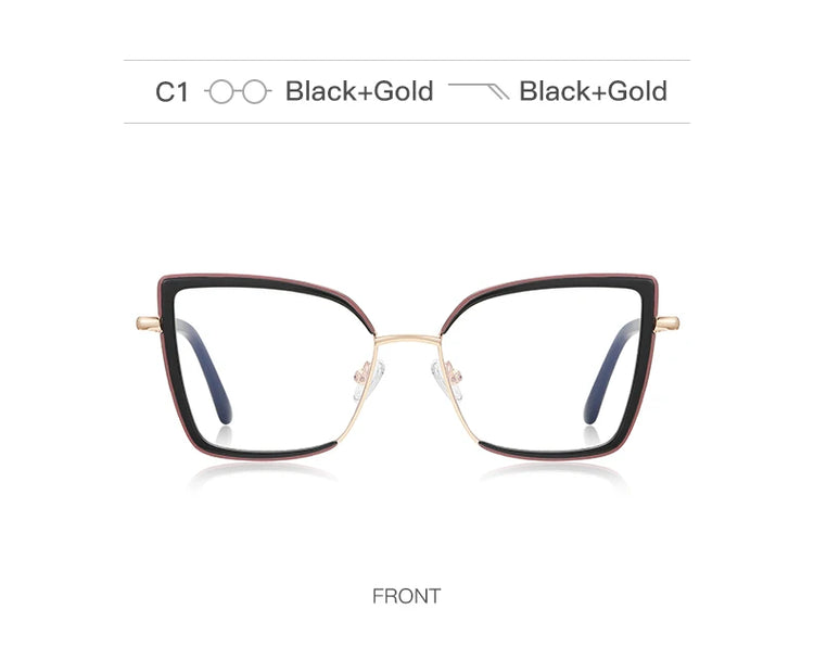 Celestial Women's Anti-Blue Light Cat-Eye Glasses