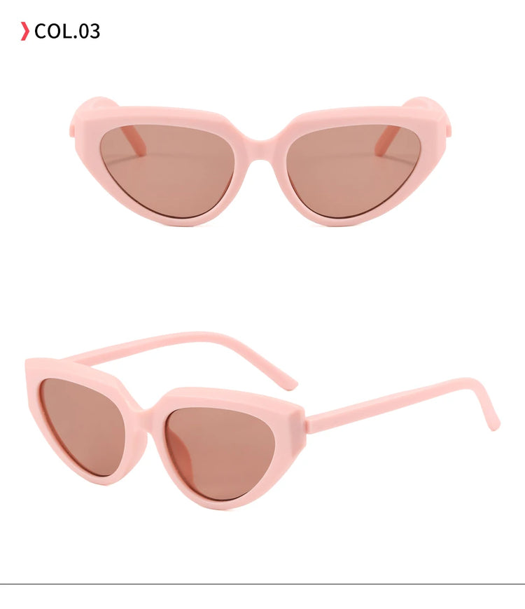 Lyra Women's Small Cat-Eye Frame UV400 Sunglasses