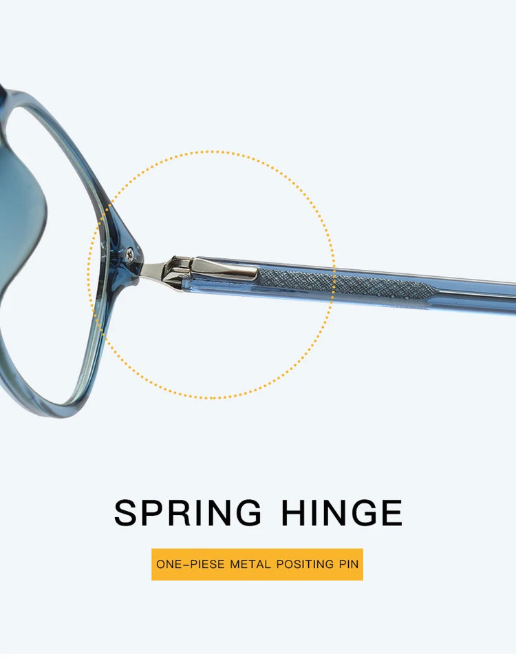 MARLEY UNISEX RETRO ROUND FRAME ANTI-BLUE LIGHT GLASSES