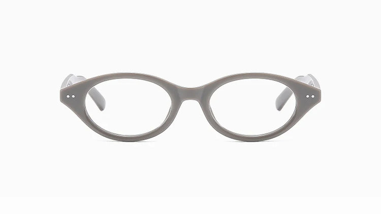 Ember Womens Small Oval Frame Anti-Blue Light Blocking Glasses