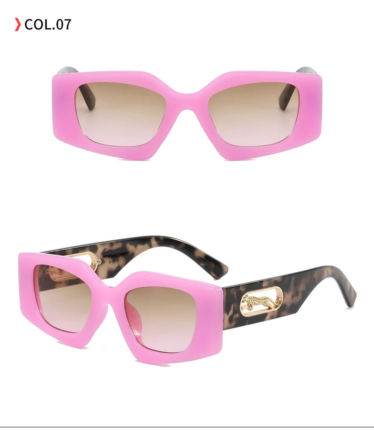 Rayvn Oversized Irregular Cat Eye UV400 Sunglasses