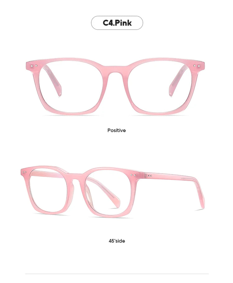 Lyric Unisex Square Frame Anti-Blue Light Glasses