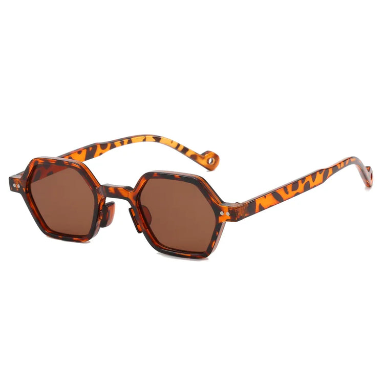 DEON UNISEX U400 MINI GEOMETRIC FRAME SUNGLASSES