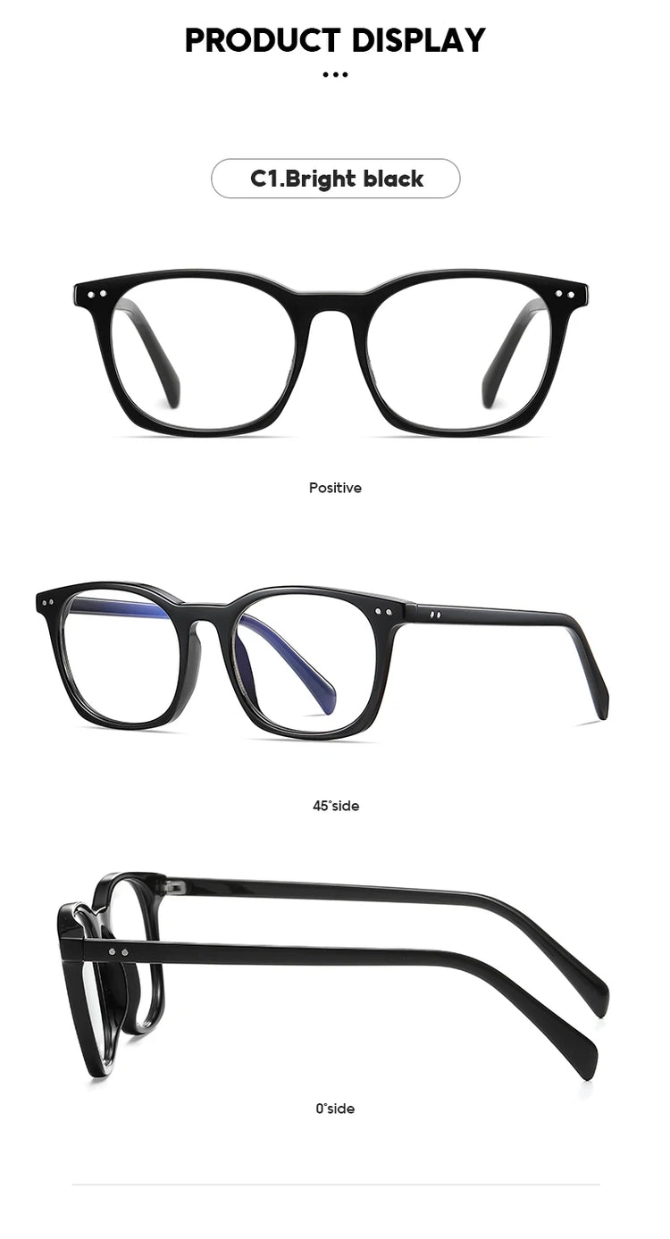 Lyric Unisex Square Frame Anti-Blue Light Glasses