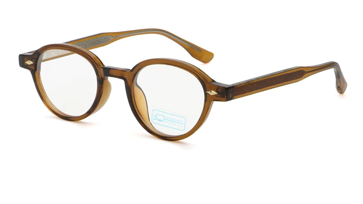 Pixel Unisex Round Frame Anti-Blue Light Blocking Glasses