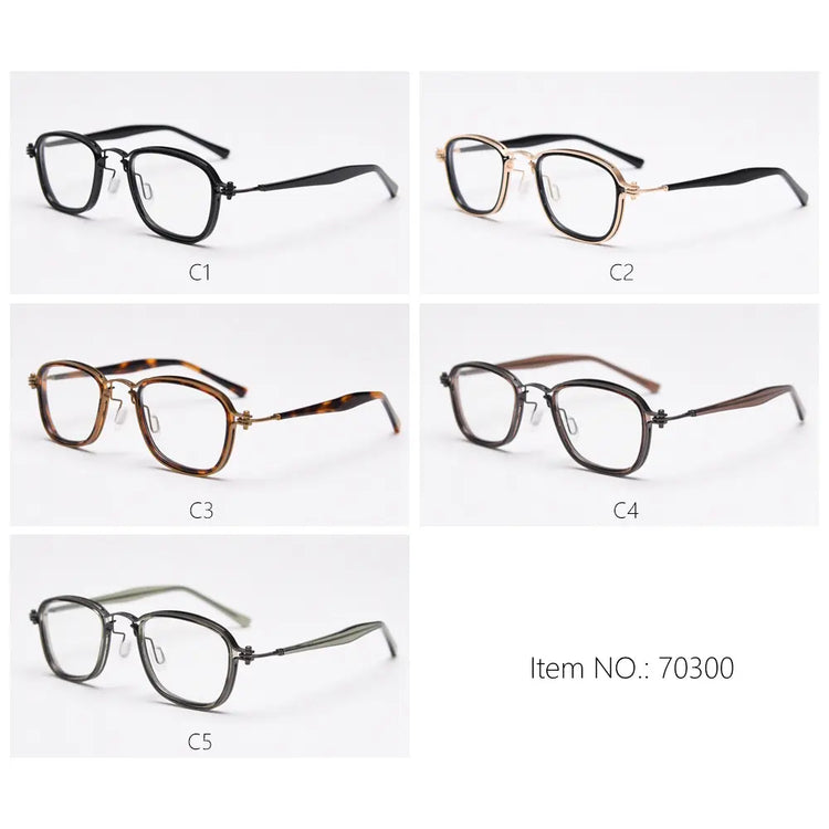 NOAH UNISEX TR90 SQUARE FRAME ANTI BLUE LIGHT EYEGLASSES