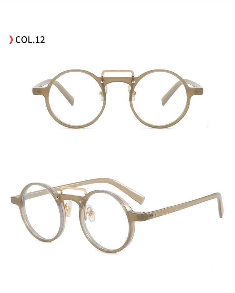 Orbit Unisex Retro Round Anti-Blue Light Glasses