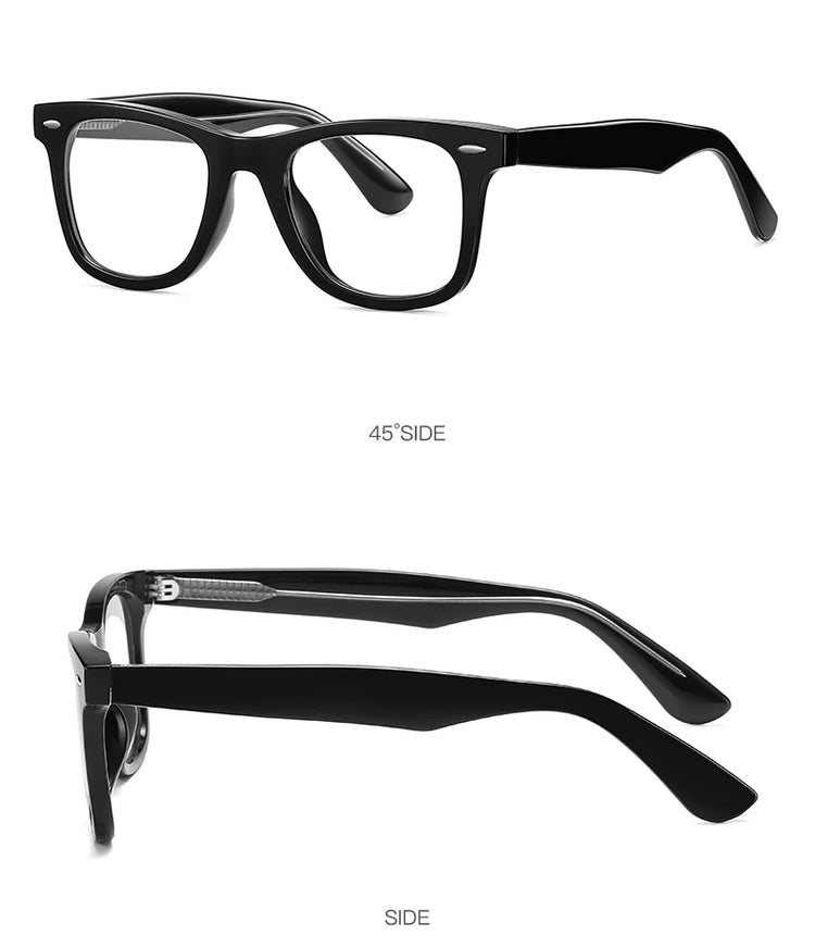 Ellis Unisex Square Frame Anti-Blue Light Glasses