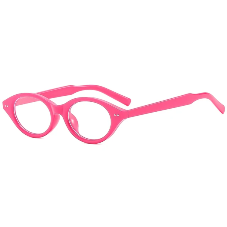 Ember Womens Small Oval Frame Anti-Blue Light Blocking Glasses