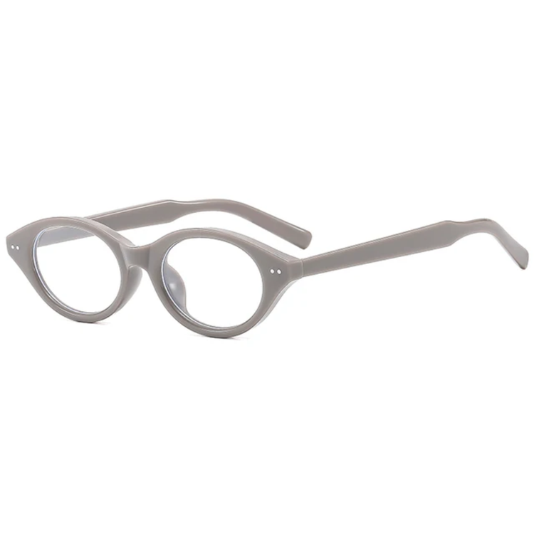 Ember Womens Small Oval Frame Anti-Blue Light Blocking Glasses