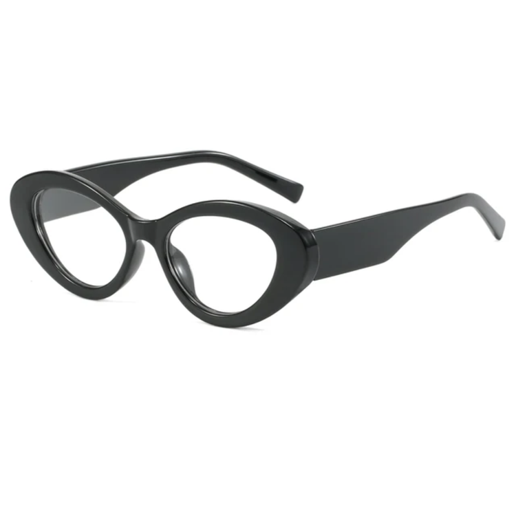 Solstice Women's UV400 Two-Tone Cat Eye Frame Sunglasses