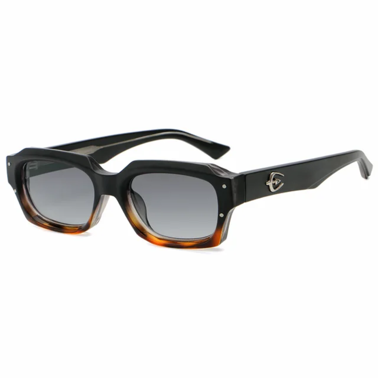 Griffin Unisex Square Frame UV400 Sunglasses