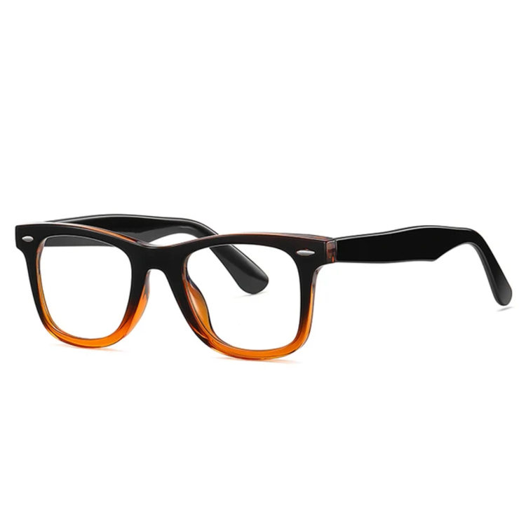 Ellis Unisex Square Frame Anti-Blue Light Glasses