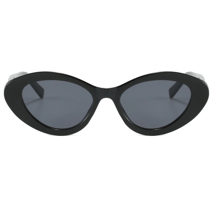 Solstice Women's UV400 Two-Tone Cat Eye Frame Sunglasses