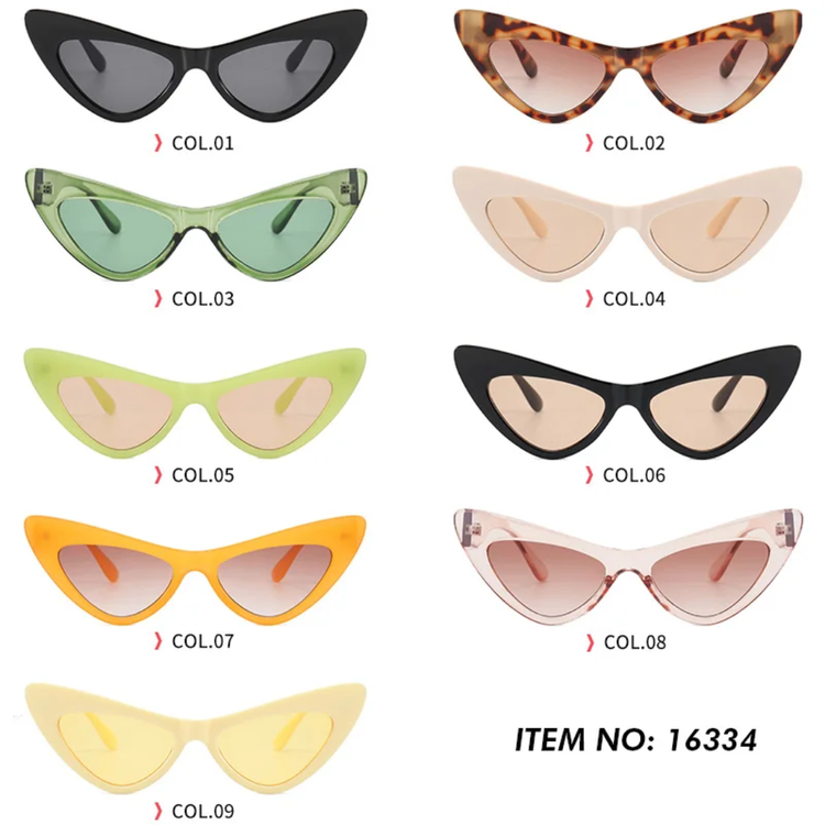 Zara Women's Small Cat-Eye Frame UV400 Sunglasses