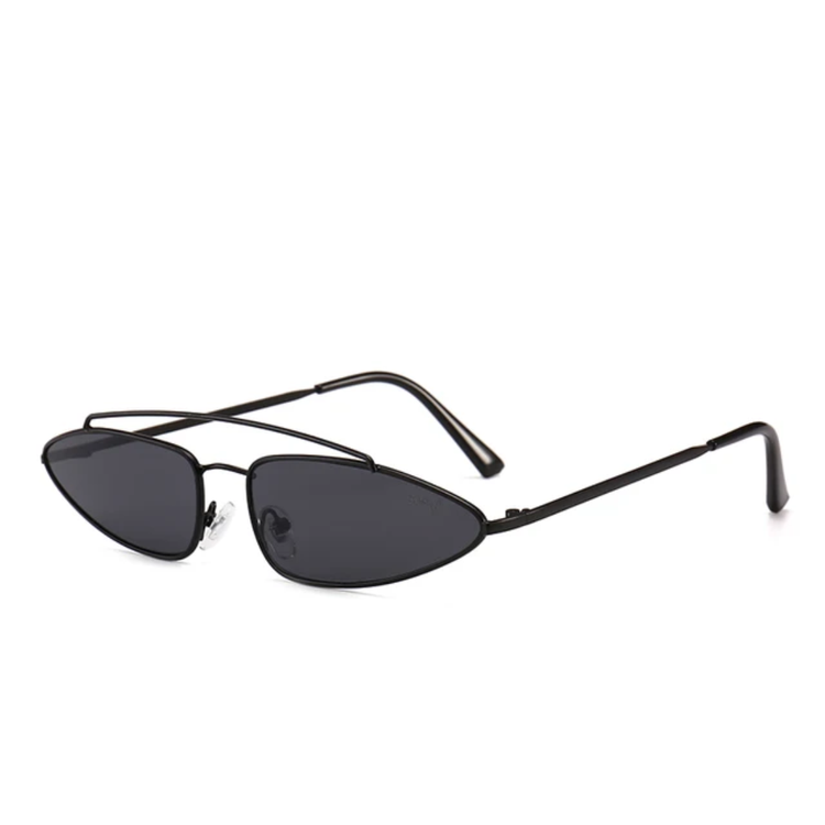 Verve Womens UV400 Metal Frame cat Eye Sunglasses
