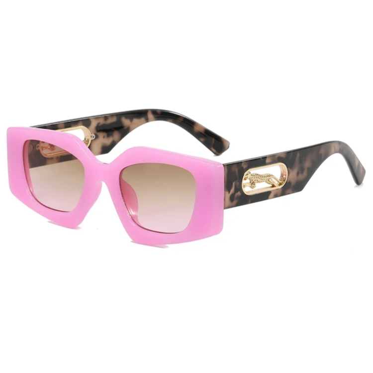 Rayvn Oversized Irregular Cat Eye UV400 Sunglasses