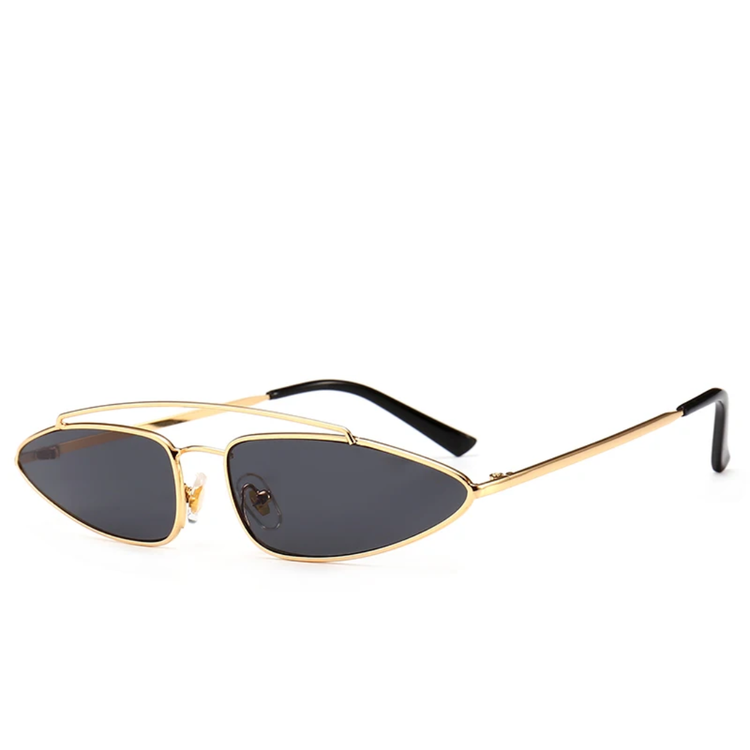 Verve Womens UV400 Metal Frame cat Eye Sunglasses