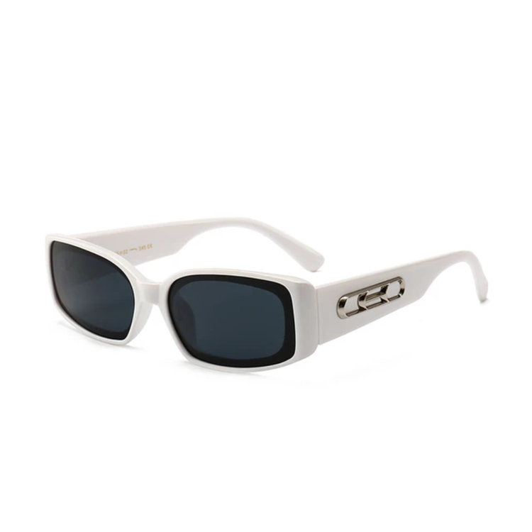 Canyon Unisex UV400 Rectangular Frame Sunglasses