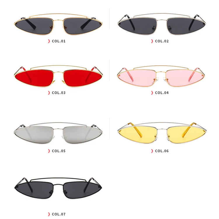 Verve Womens UV400 Metal Frame cat Eye Sunglasses