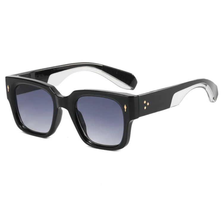 Peter Unisex Square Frame UV400 Sunglasses