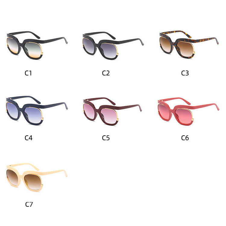 ERYKAH Women's Oversized Square UV400 Sunglasses