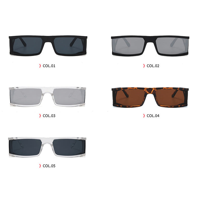 FRANKIE UNISEX UV 400 RECTANGLE FRAME SUNGLASSES