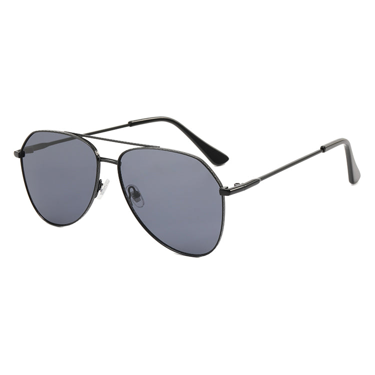 NIX MEN'S METAL AVIATOR FRAME UV400 GRADIENT SUNGLASSES