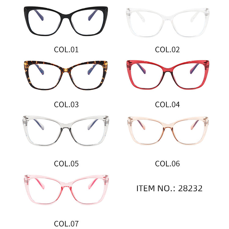 SHARON WOMENS ANTI-BLUE LIGHT CAT EYE FRAME
