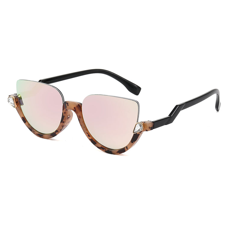 HELEN WOMEN'S UV400 VINTAGE CAT EYE SUNGLASSES