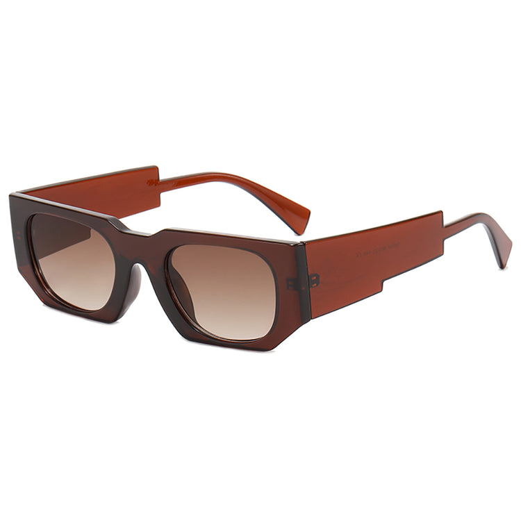 ARIES  UNISEX  RECTANGLE UV400 BLOCK FRAME SUNGLASSES