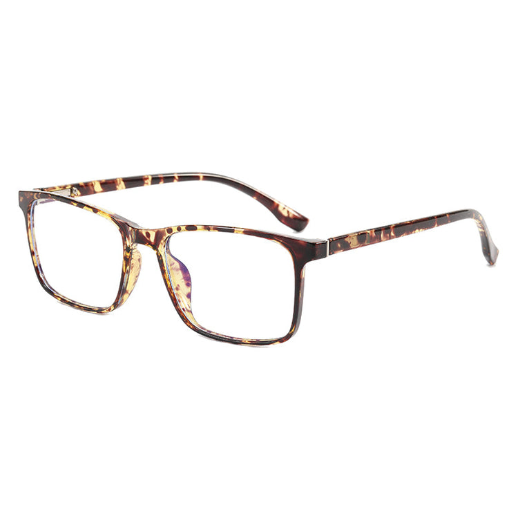 James Unisex TR90 Rectangle Frame Blue Light Blocking Computer Glasses