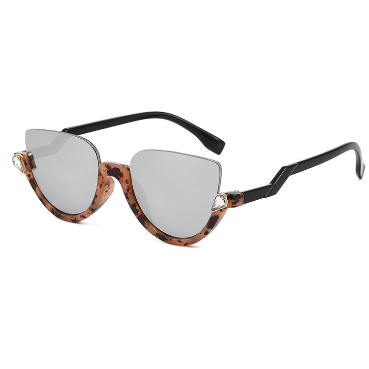 HELEN WOMEN'S UV400 VINTAGE CAT EYE SUNGLASSES