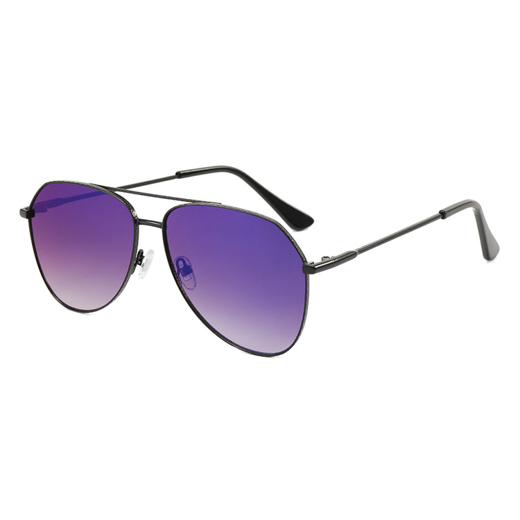 NIX MEN'S METAL AVIATOR FRAME UV400 GRADIENT SUNGLASSES