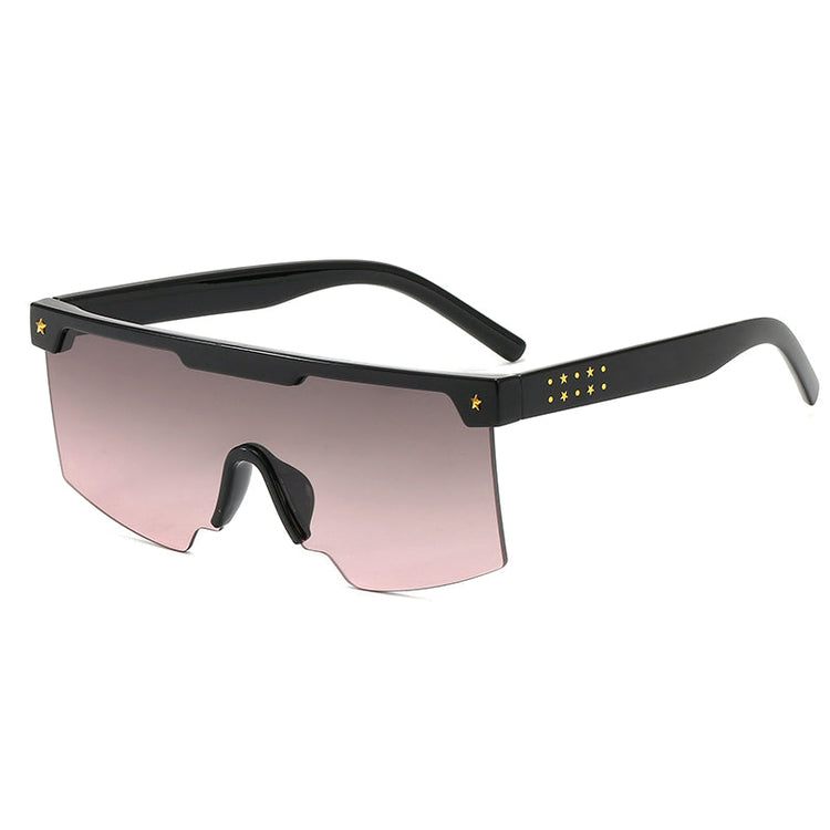 PHOENIX UNISEX UV400 FLAT TOP SHIELD FRAME SUNGLASSES