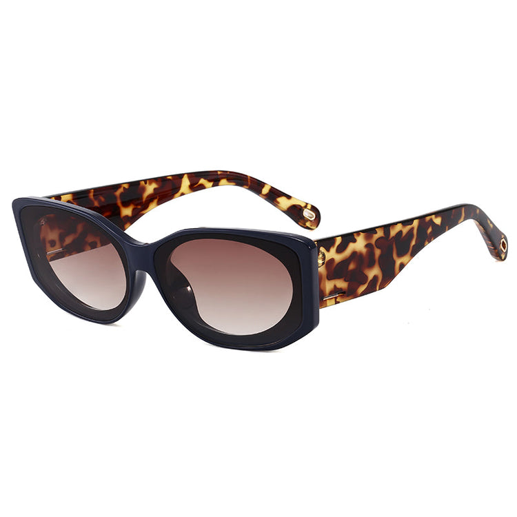 CHARLIE UNISEX UV 4000 RETRO BOLD OVAL FRAME SHADES