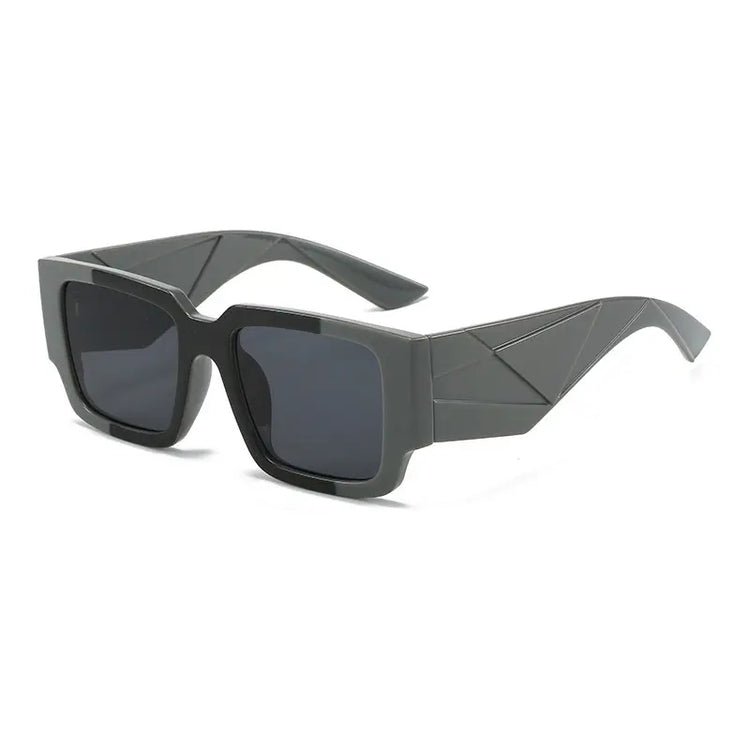 LEITH UNISEX OVERSIZED CHUNKY SQUARE FRAME UV 400 SUNGLASSES