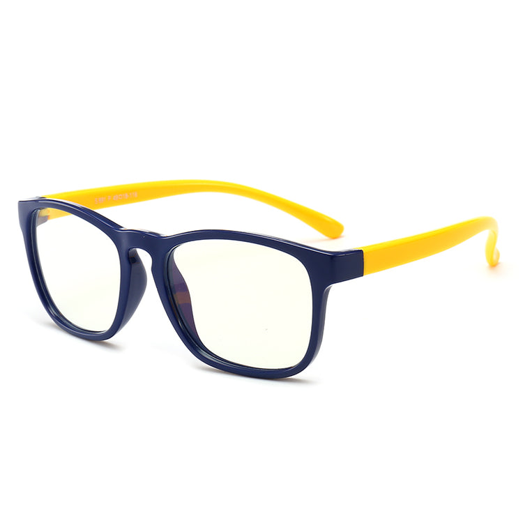 GEORGE CHILDREN'S ANTI-BLUE LIGHT BLOCKING RECTANGULAR FRAME GLASSES