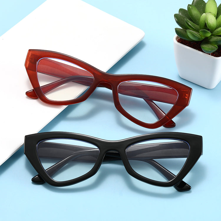 JULIA Women's Blue Light Blocking Cat Eye Frame Glasses