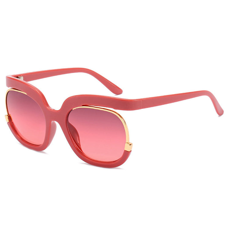ERYKAH WOMEN'S UV400 OVERSIZED SQUARE FRAME SUNGLASSES