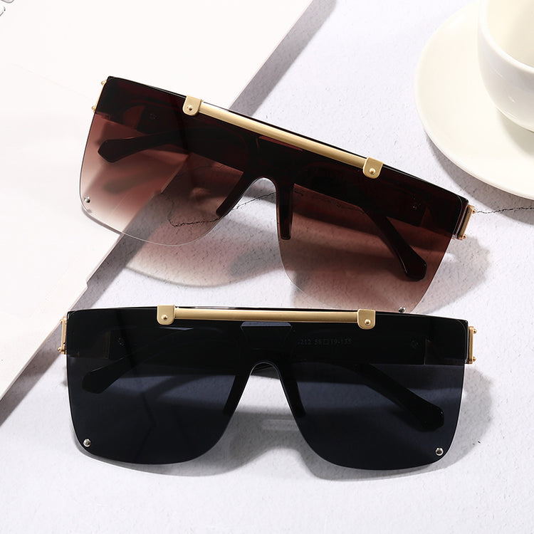 ELI UV400 Unisex Lux Flip-Up Shield Frame Sunglasses