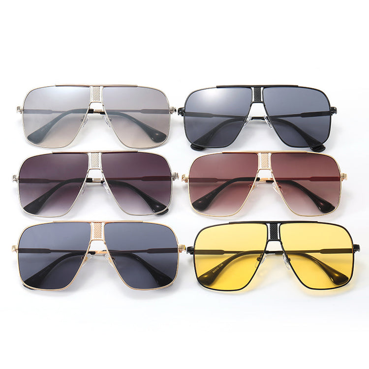 JORDAN UNISEX LARGE UV400 METAL FRAME AVIATOR SUNGLASSES