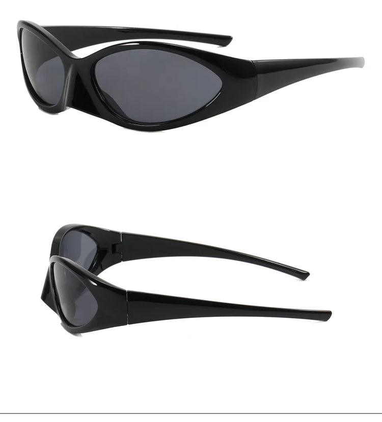 ABEL UNISEX  UV400 SMALL RETRO  OVAL FRAME  SUNGLASSES