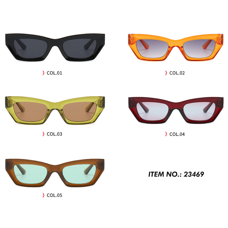 ANGEL WOMEN'S UV400 SMALL FRAME CAT EYE SUNGLASSES