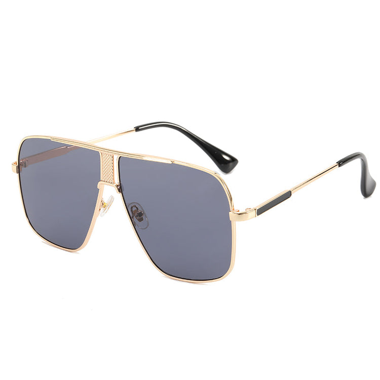 JORDAN UNISEX LARGE UV400 METAL FRAME AVIATOR SUNGLASSES