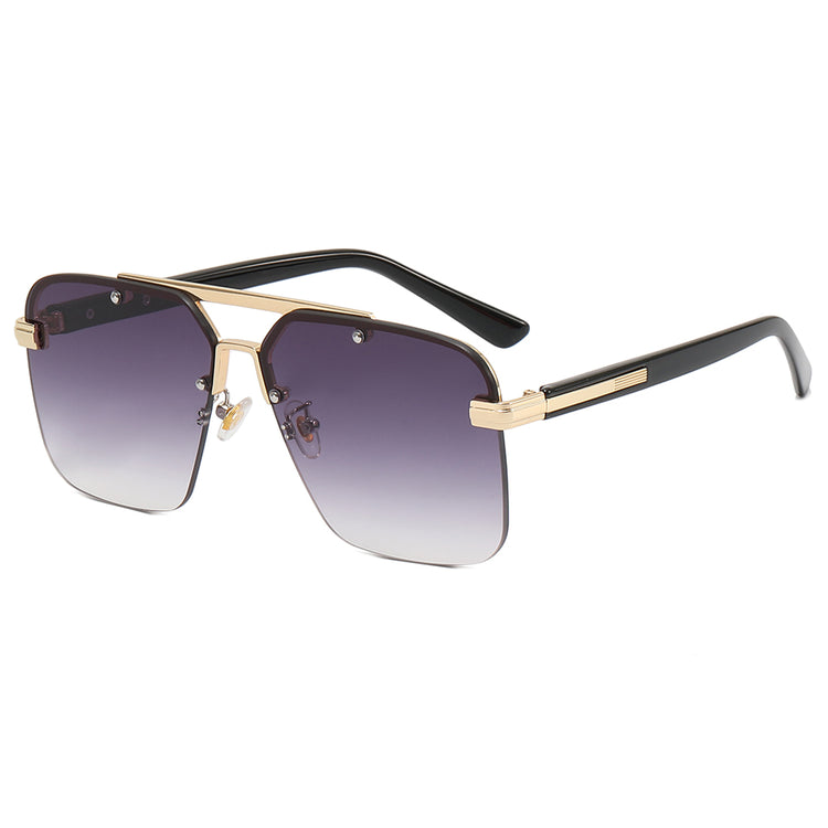 JORDYN METAL AVIATOR FRAME UV400 GRADIENT MEN'S SUNGLASSES