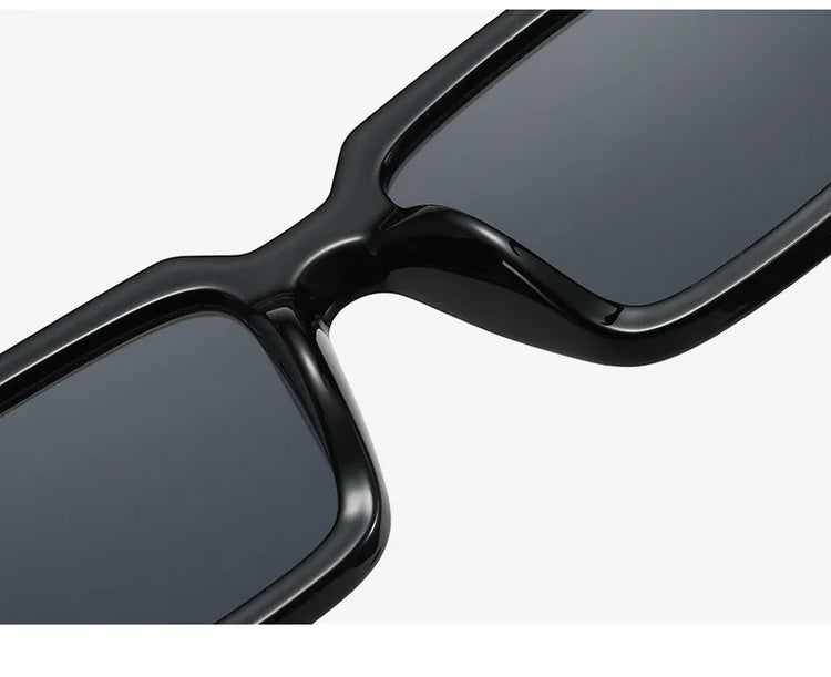 LEITH UNISEX OVERSIZED CHUNKY SQUARE FRAME UV 400 SUNGLASSES