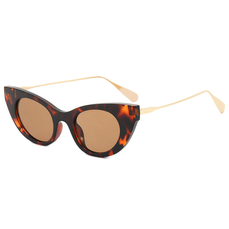 MAUREEN WOMEN'S UV400 VINTAGE CAT EYE SUNGLASSES