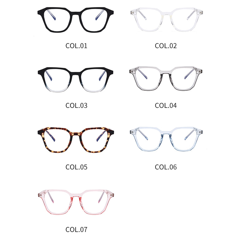 DARIUS Unisex Anti-Blue Light Square Frame Glasses